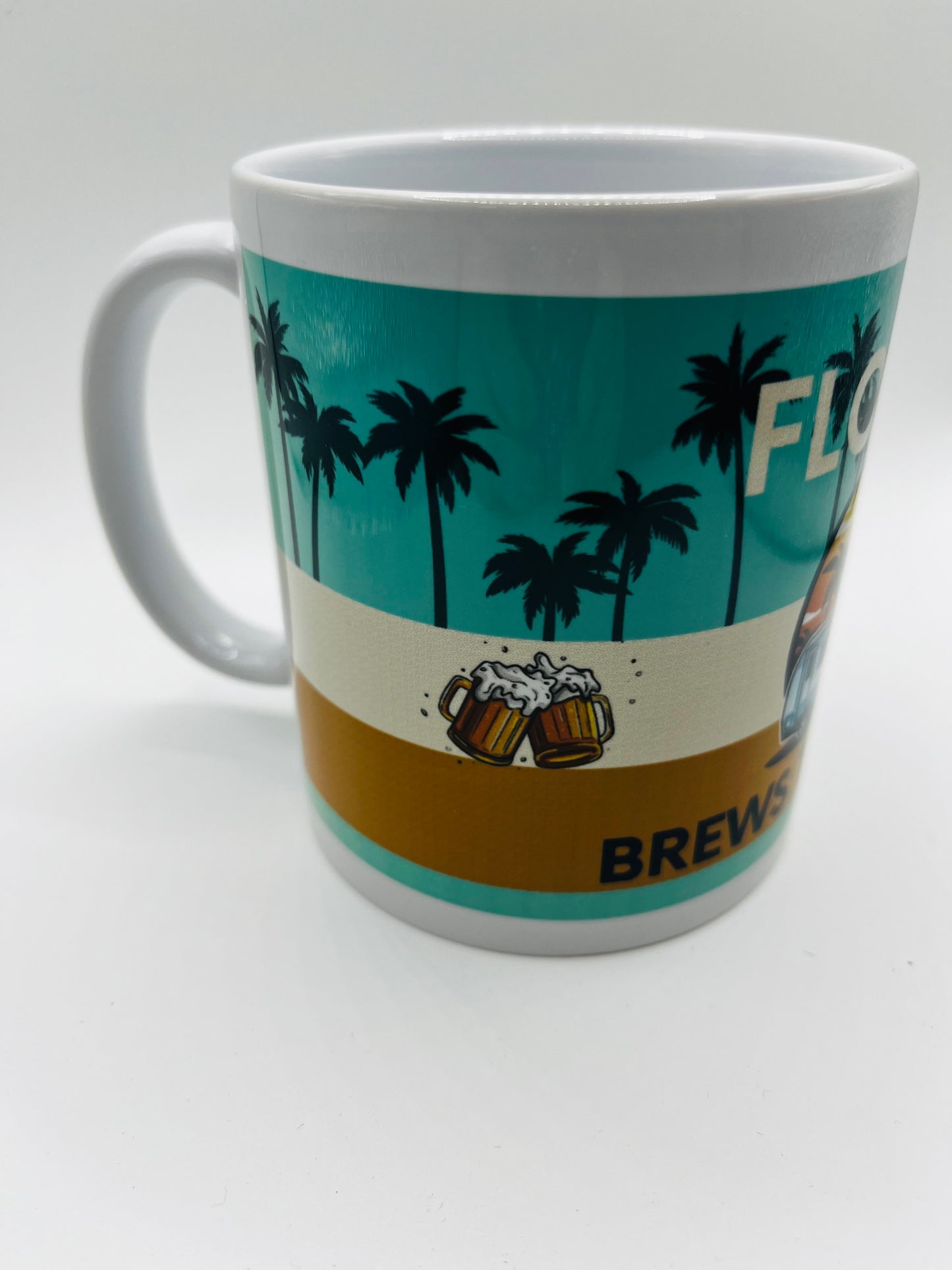 Florida Brews Travelers 12oz Coffee Mug