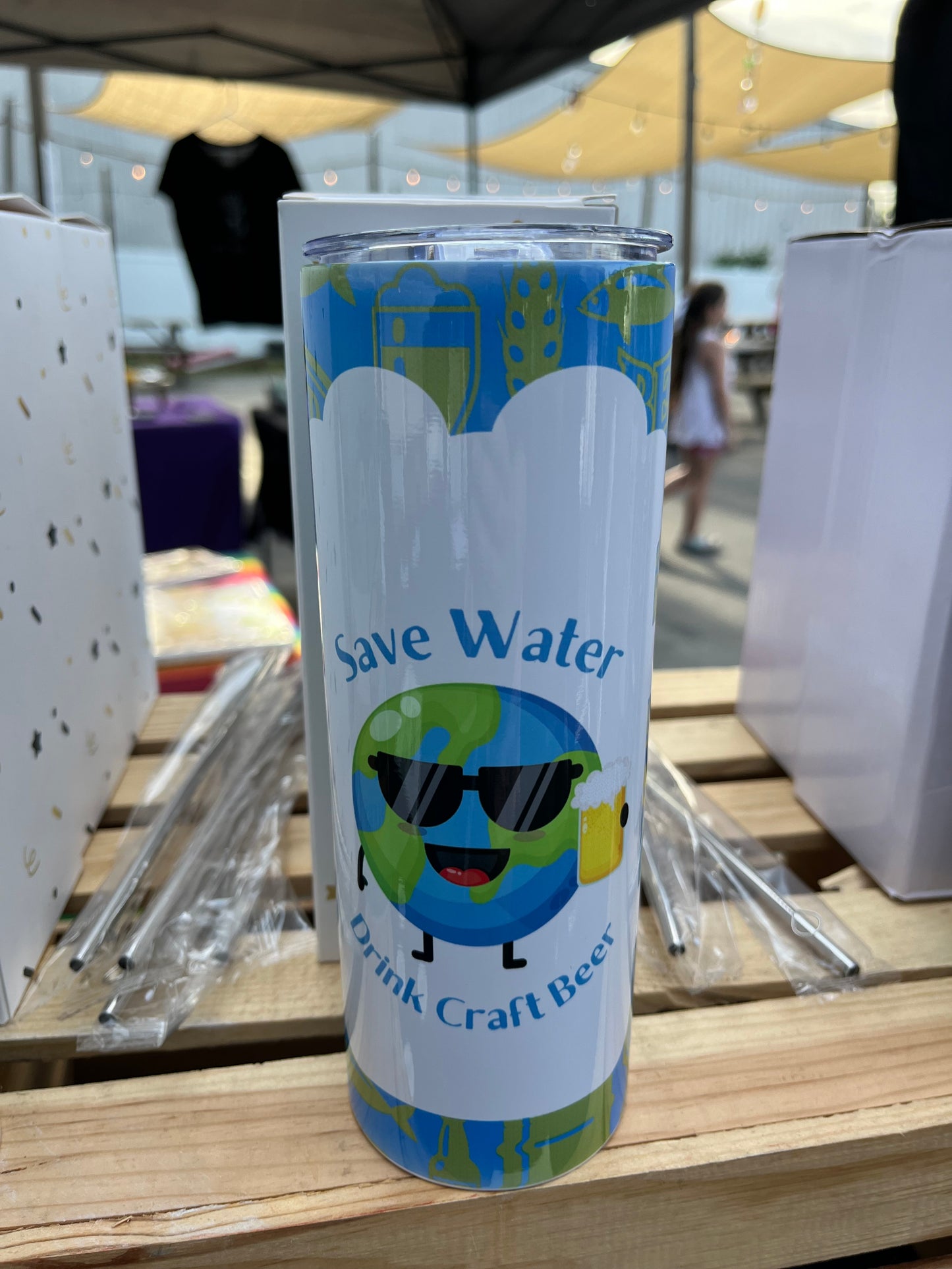 Save Water, Drink Craft Beer 20oz Tumbler